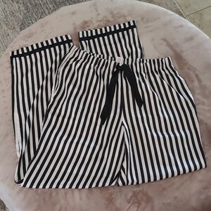 VS silky pajama bottoms.